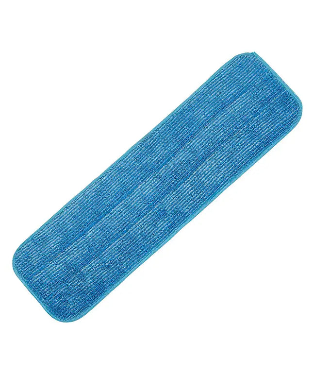 18” Economy Microfiber Looped Flat Mop Pad – 300 GSM, Hook & Loop Backing