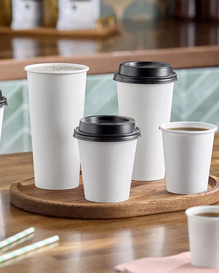 4 oz White Paper Cups – 1,000/Case | Disposable Drinkware for Hotels & Commercial Use