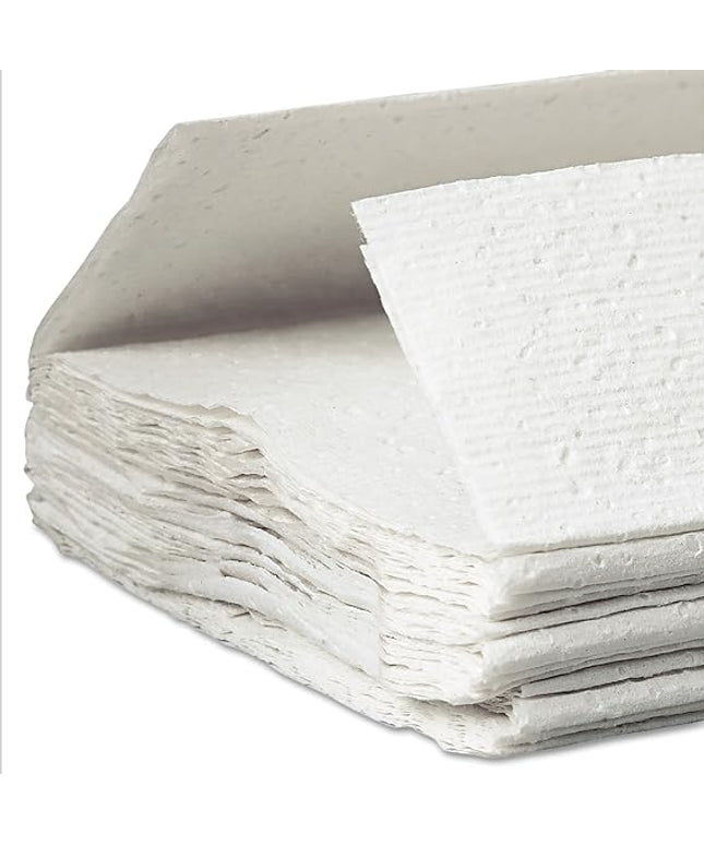 C-Fold Paper Towels, 10"x13", White, 2400 Count