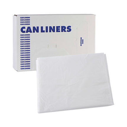 Clear Can Liners 38" × 60" – Heavy Duty, 100 Count