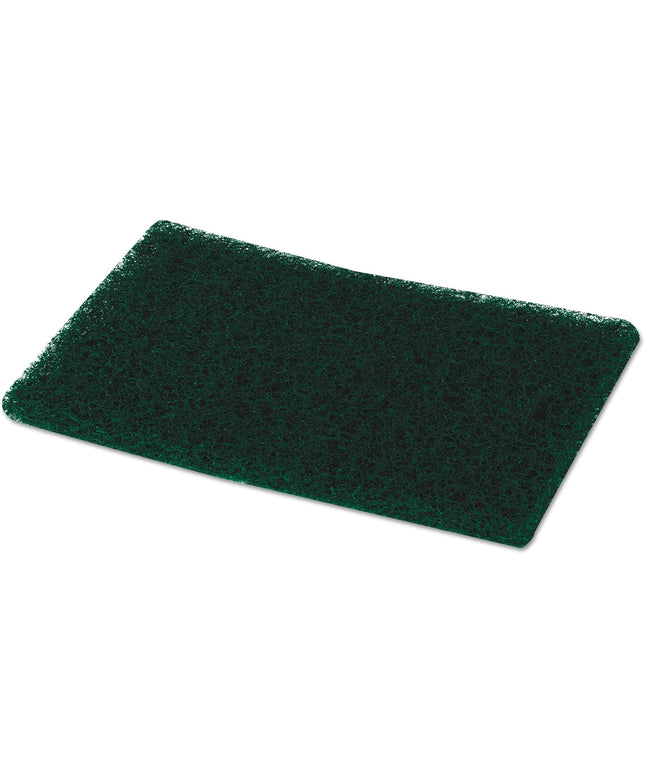 Heavy-Duty Green Scour Pad - 6x9, 15/Carton