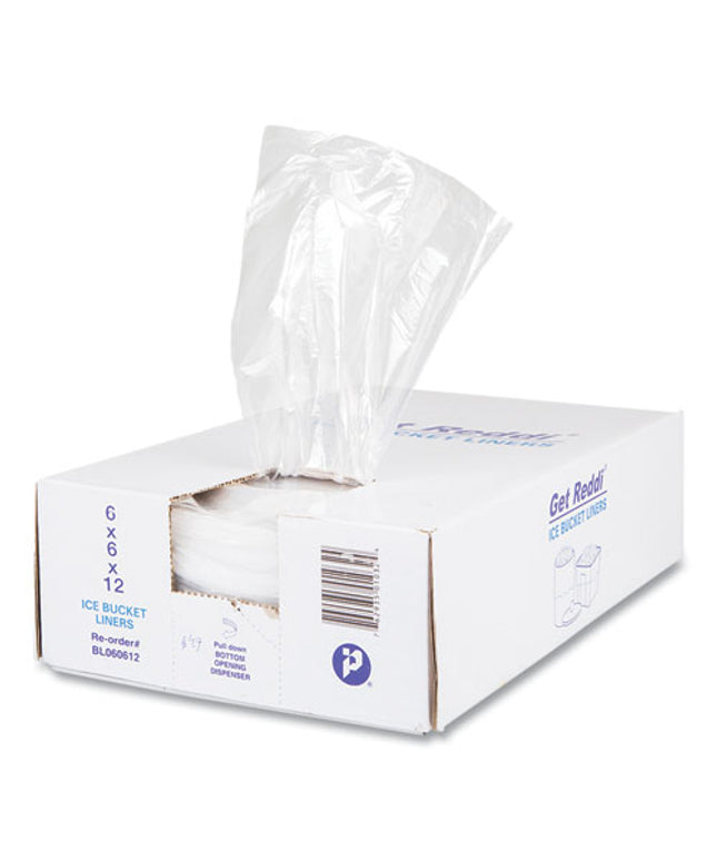 Disposable Ice Bucket Bags – Hotel Grade, Case Packed