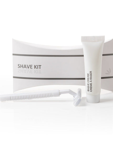 Shaving Kit – Twin Blade Razor & Shave Cream (15g Tube) – 500/Case