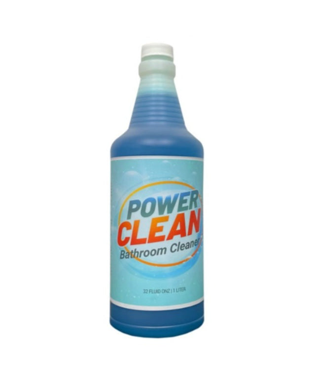 Power Clean Bathroom Cleaner – Professional Restroom Cleaner, 32 oz, 12/Case