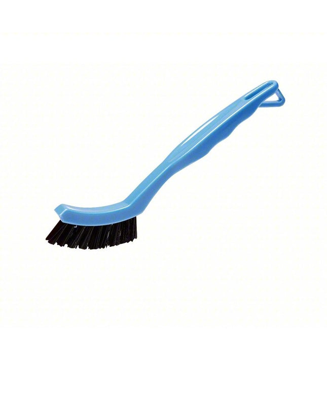 Tile & Grout Cleaning Brush — Stiff Nylon Bristles, Handheld Janitorial Tool