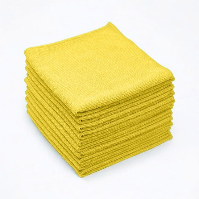 Heavy Duty Microfiber Multipurpose Cloth, 24 Pack, Red/Yellow/Blue